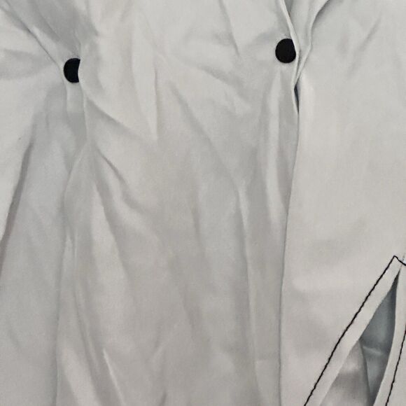 Rag & Bone Debbie XXS Silk Surplice long sleeves gray Minimalist blouse - Picture 12 of 12